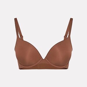 WOLFORD PURE PUSH UP BRA SEAMLESS UNDERWIRE NUDE LUXURY INTIMATES Saba Brown